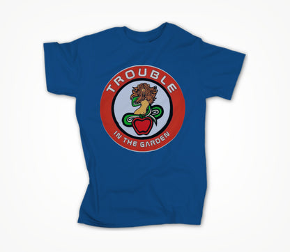 Woman and Serpent Round Unisex T-shirt