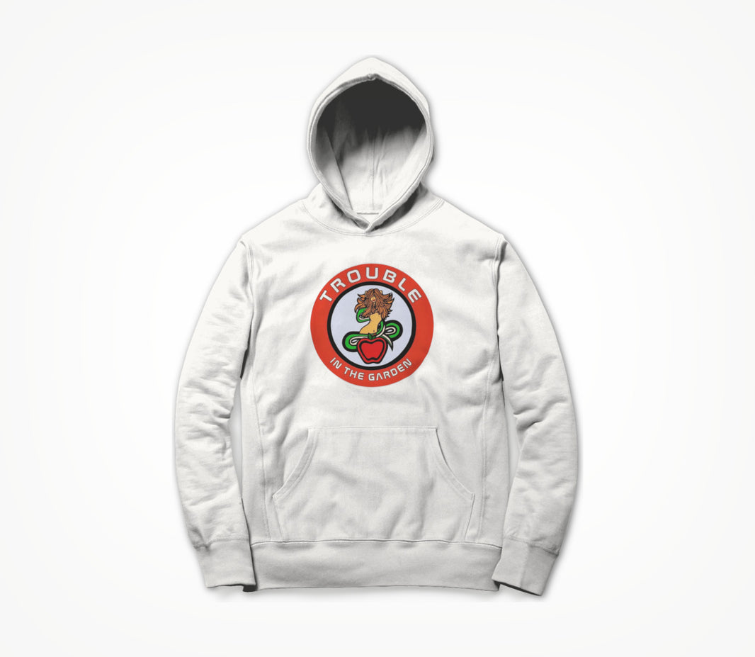 Woman and Serpent Round Hoodie