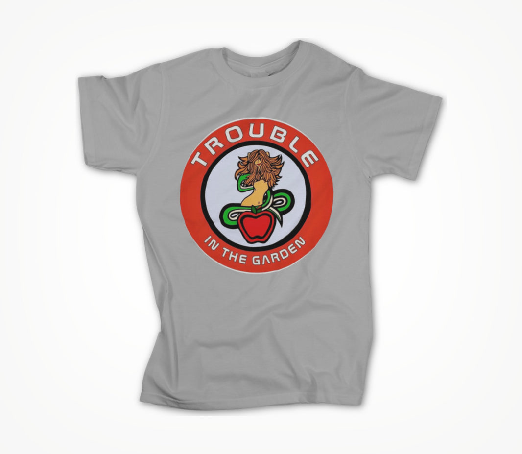 Woman and Serpent Round Unisex T-shirt