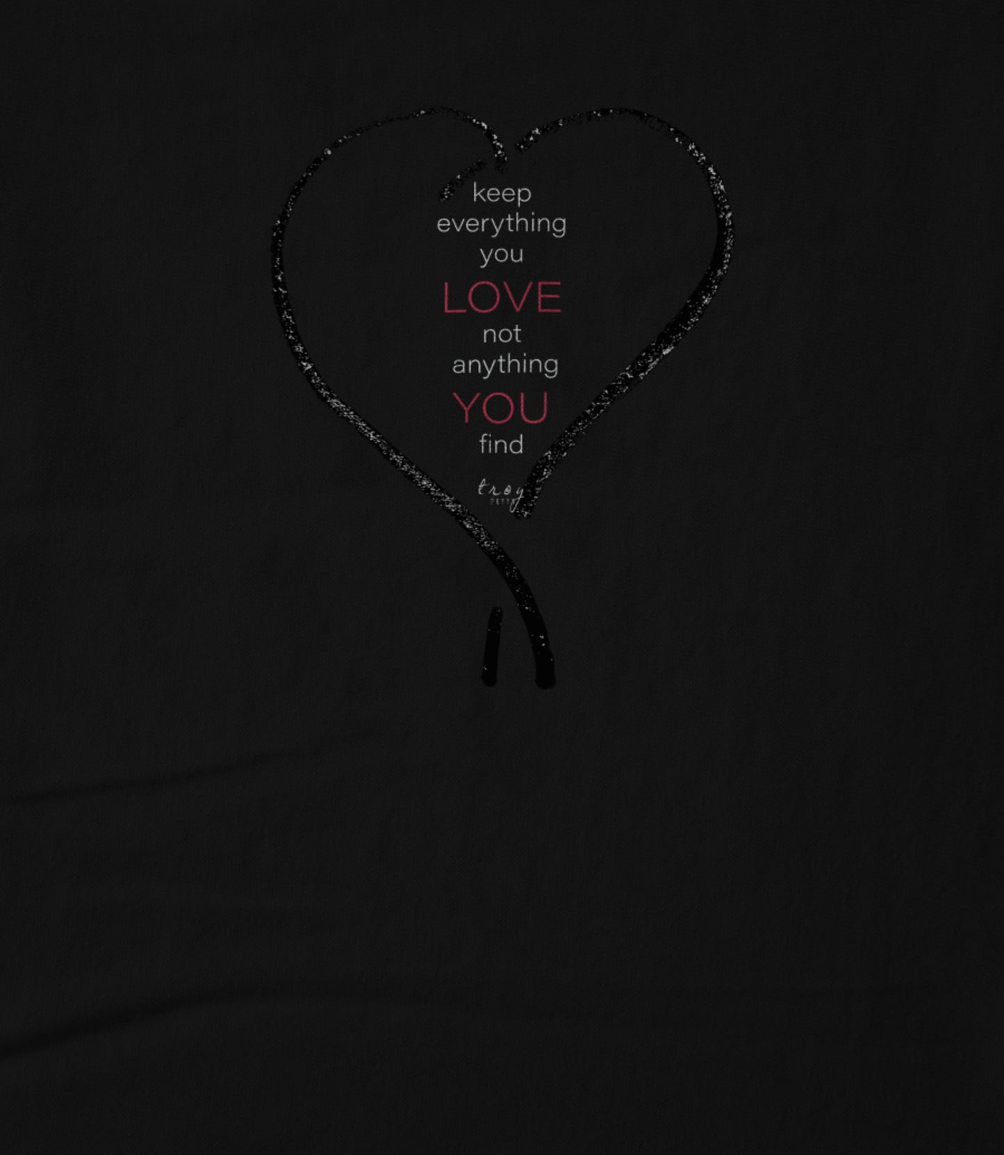 Kept - "Love You" Lyric Series Unisex T-shirt
