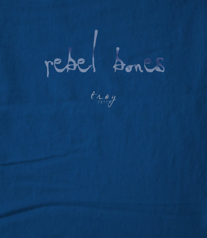 Rebel Bones Dark Series - Limited Edition Blue Hoodie