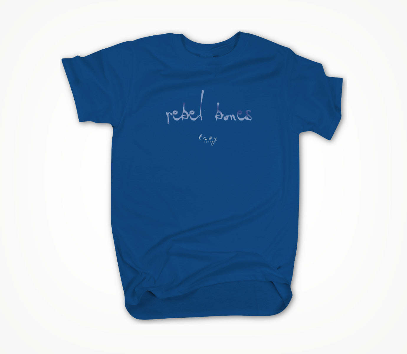 Rebel Bones Dark Series - Limited Edition Blue Unisex T-shirt
