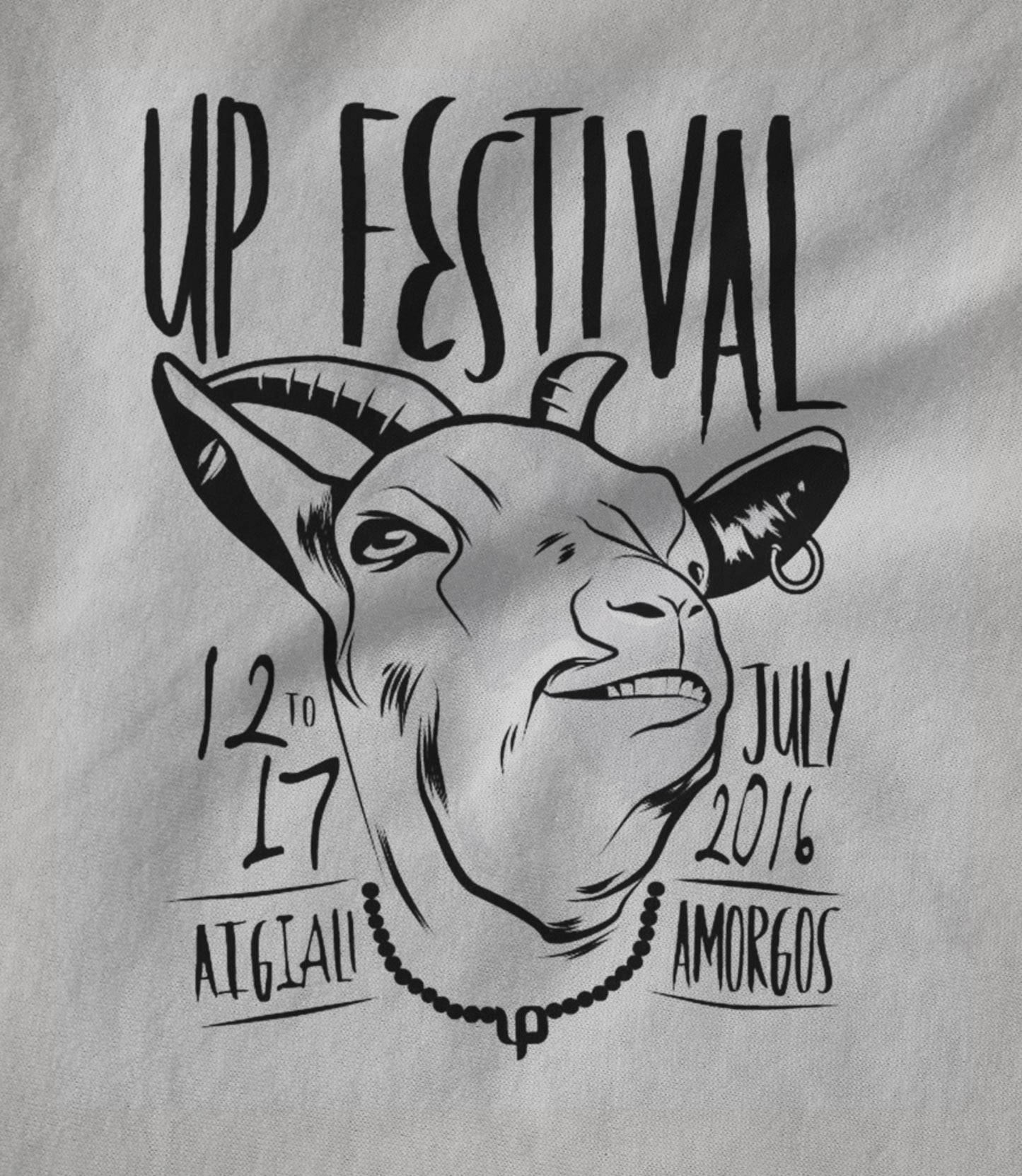 Up Festival 2016 Goat T Unisex T-shirt