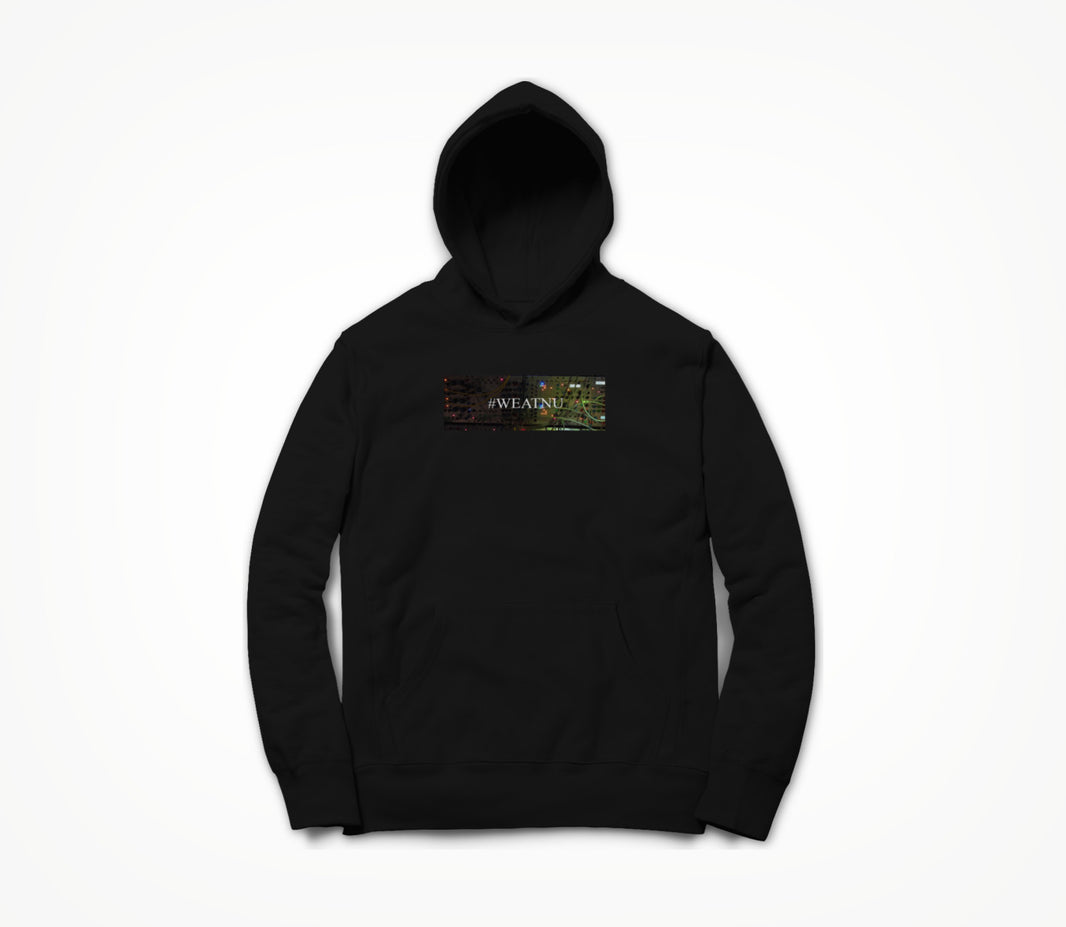 #WEATNU - (modular) Black Hoodie