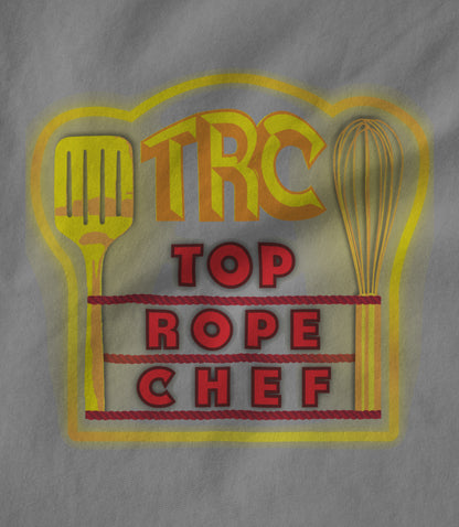 Top Rope Chef Logo Gray Unisex T-shirt
