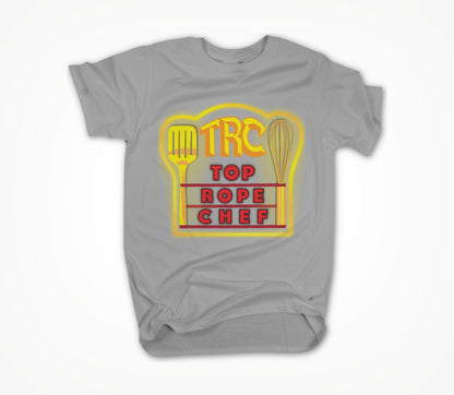 Top Rope Chef Logo Gray Unisex T-shirt