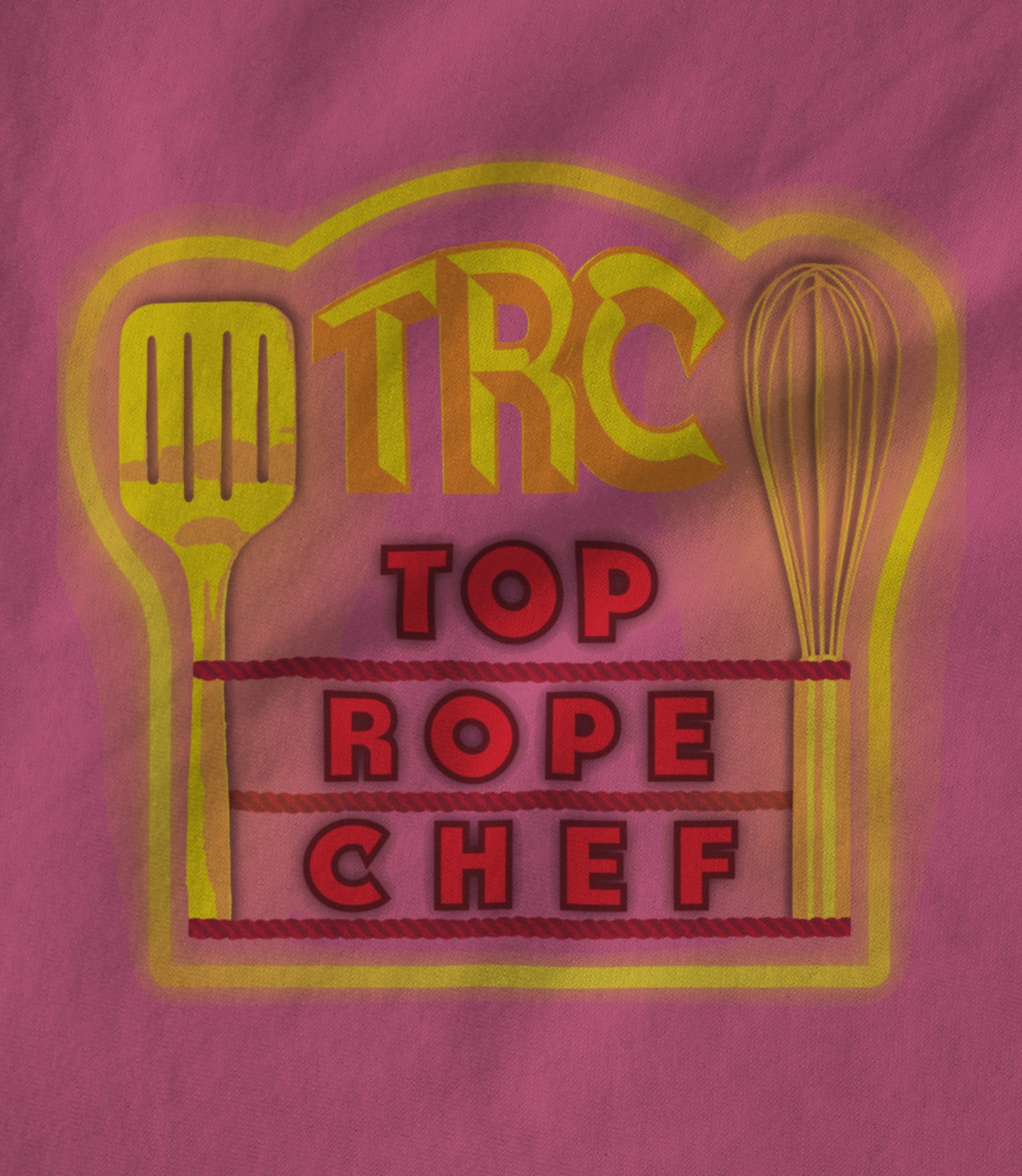 Top Rope Chef Pink Women's T-shirt