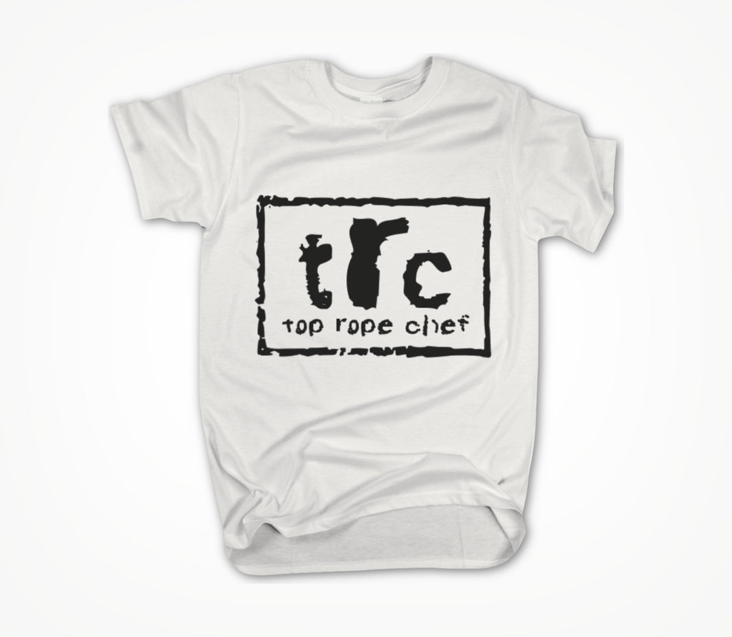 Top Rope Chef TRC White Unisex T-shirt