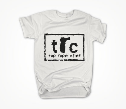 Top Rope Chef TRC White Unisex T-shirt