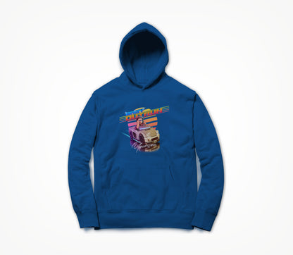 Baby Outrun Blue Hoodie