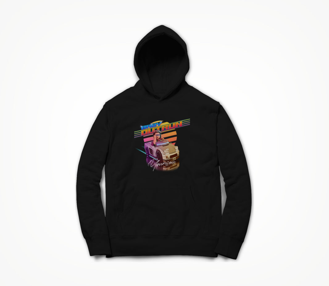 Baby Outrun Black Hoodie