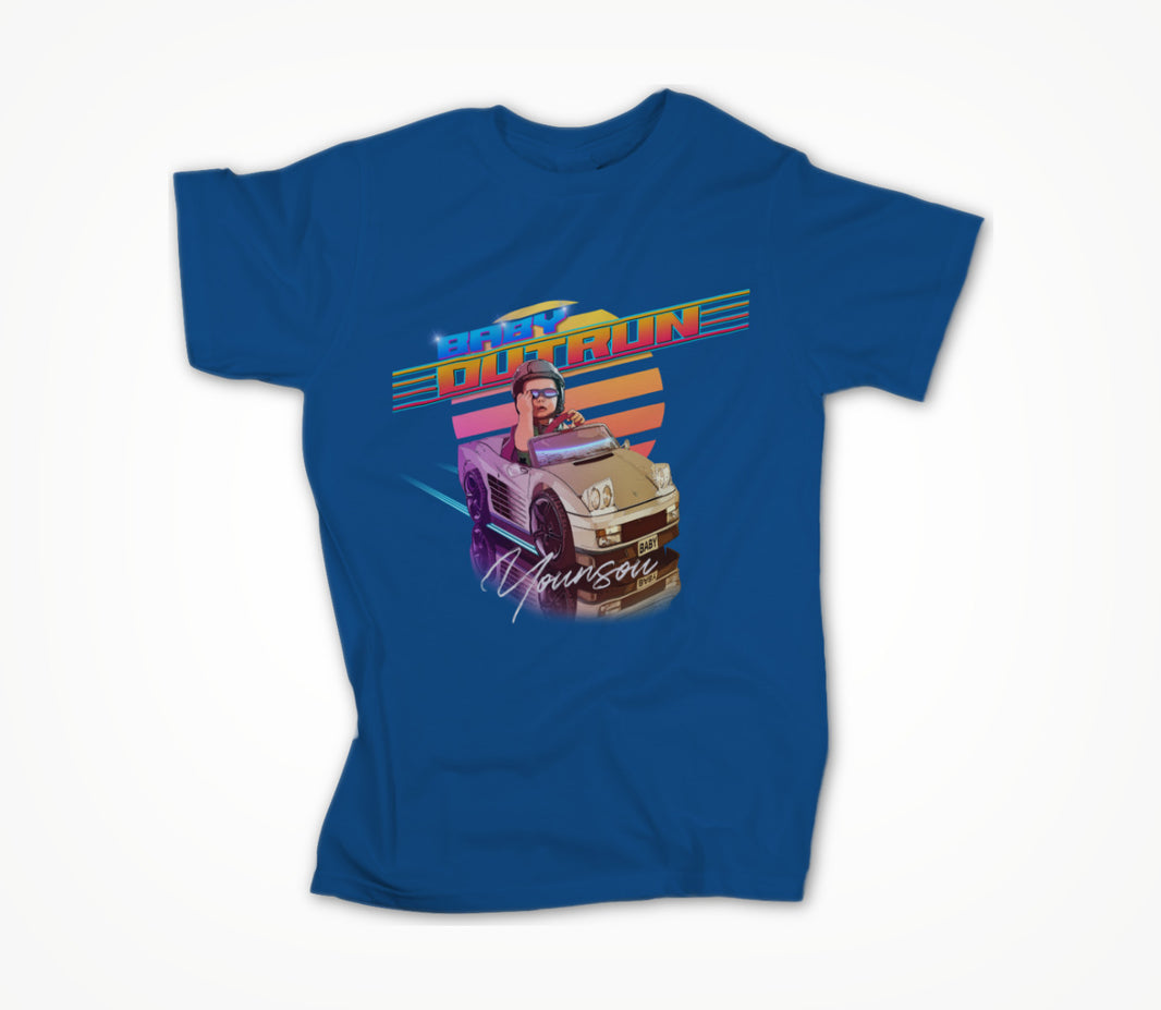 Baby Outrun Blue Unisex T-shirt