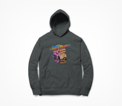Baby Outrun Dark Grey Hoodie