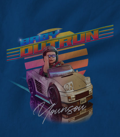 Baby Outrun Blue Women's T-shirt