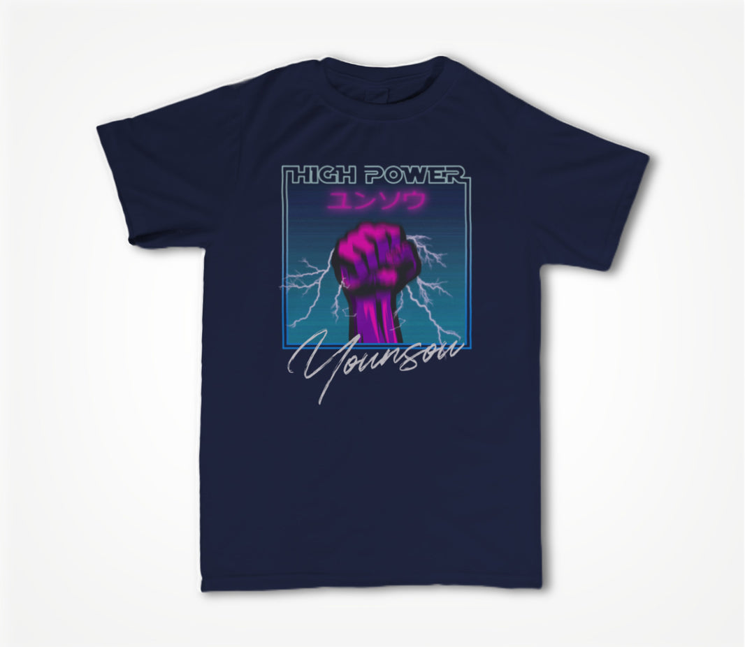 High Power Navy Unisex T-shirt