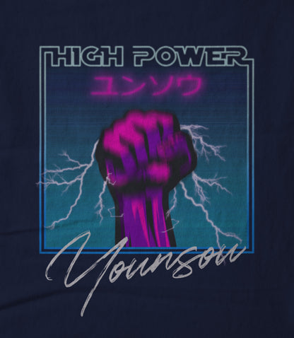 High Power Navy Unisex T-shirt