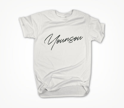 Signature White Unisex T-shirt