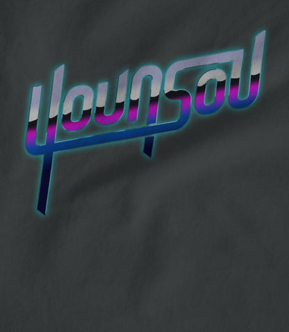 Retro Design Dark Grey Unisex T-shirt