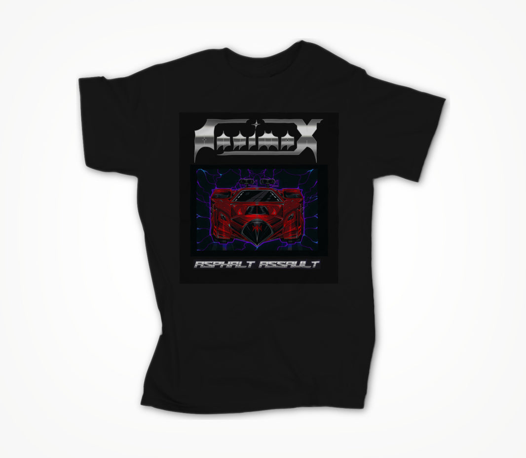 Asphalt Assault (black) Unisex T-shirt