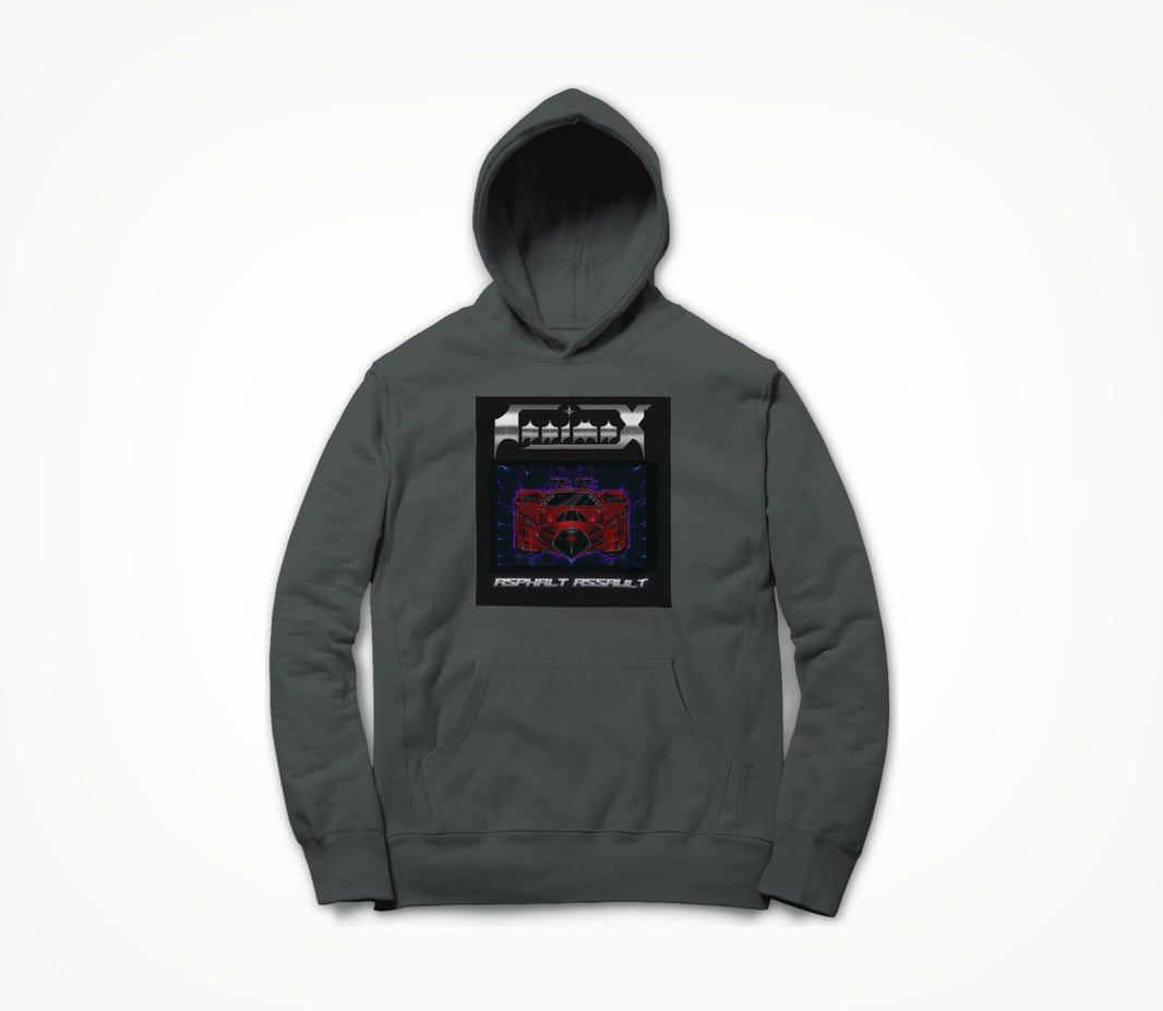 Asphalt Assault (asphalt) Hoodie