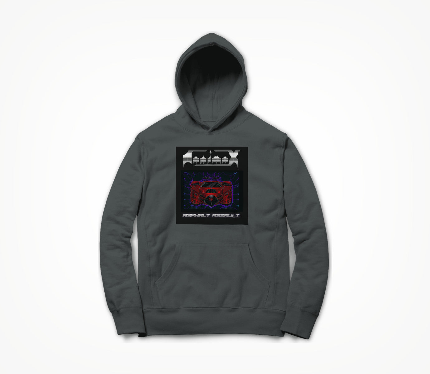Asphalt Assault (asphalt) Hoodie