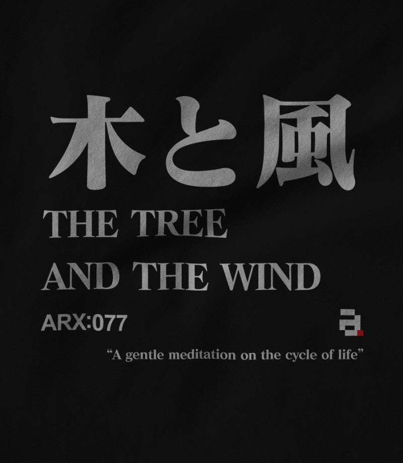 The Tree and the Wind - Black