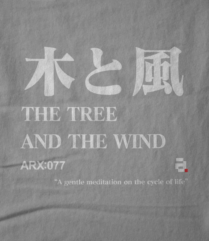 The Tree and the Wind - Grey