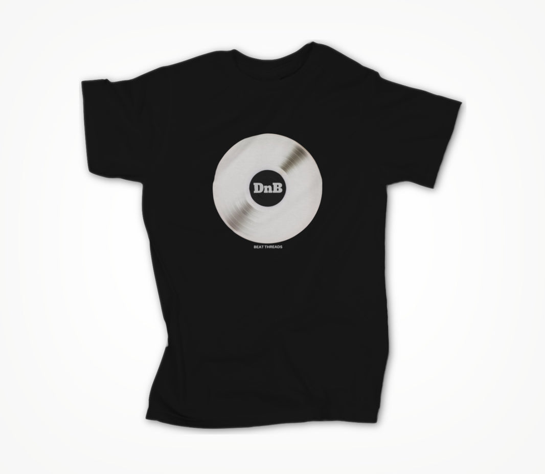 RECORD - DnB - BLACK Unisex T-shirt