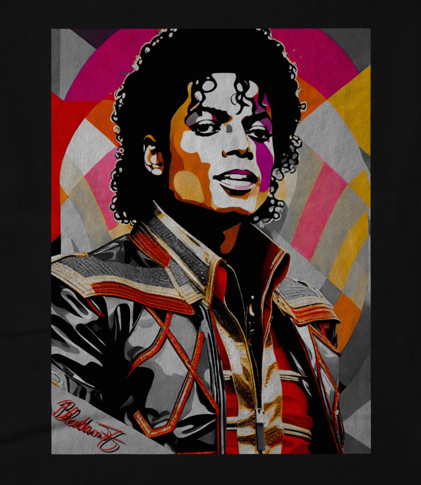 MJ pop art Unisex T-shirt