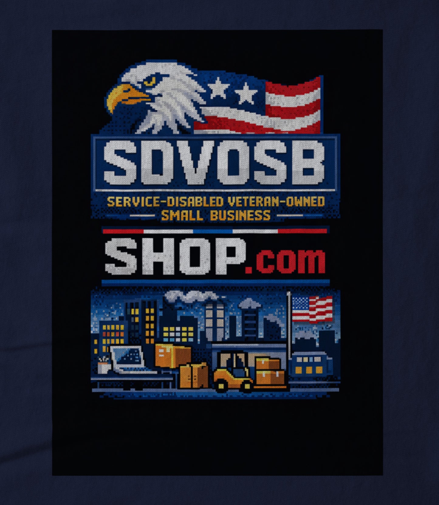 Navy Hoodie