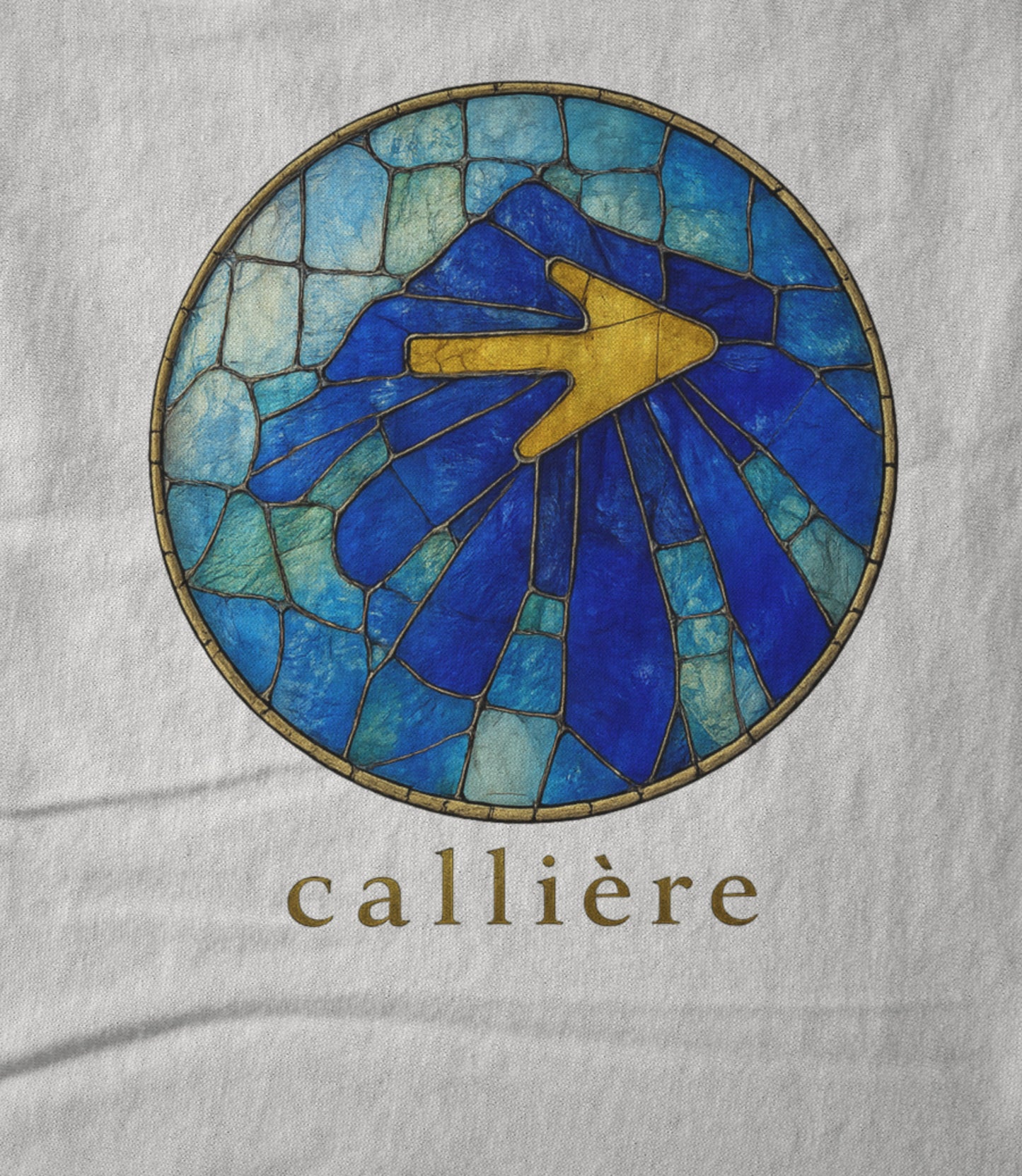 Solar Stained Glass Shell - White Hoodie