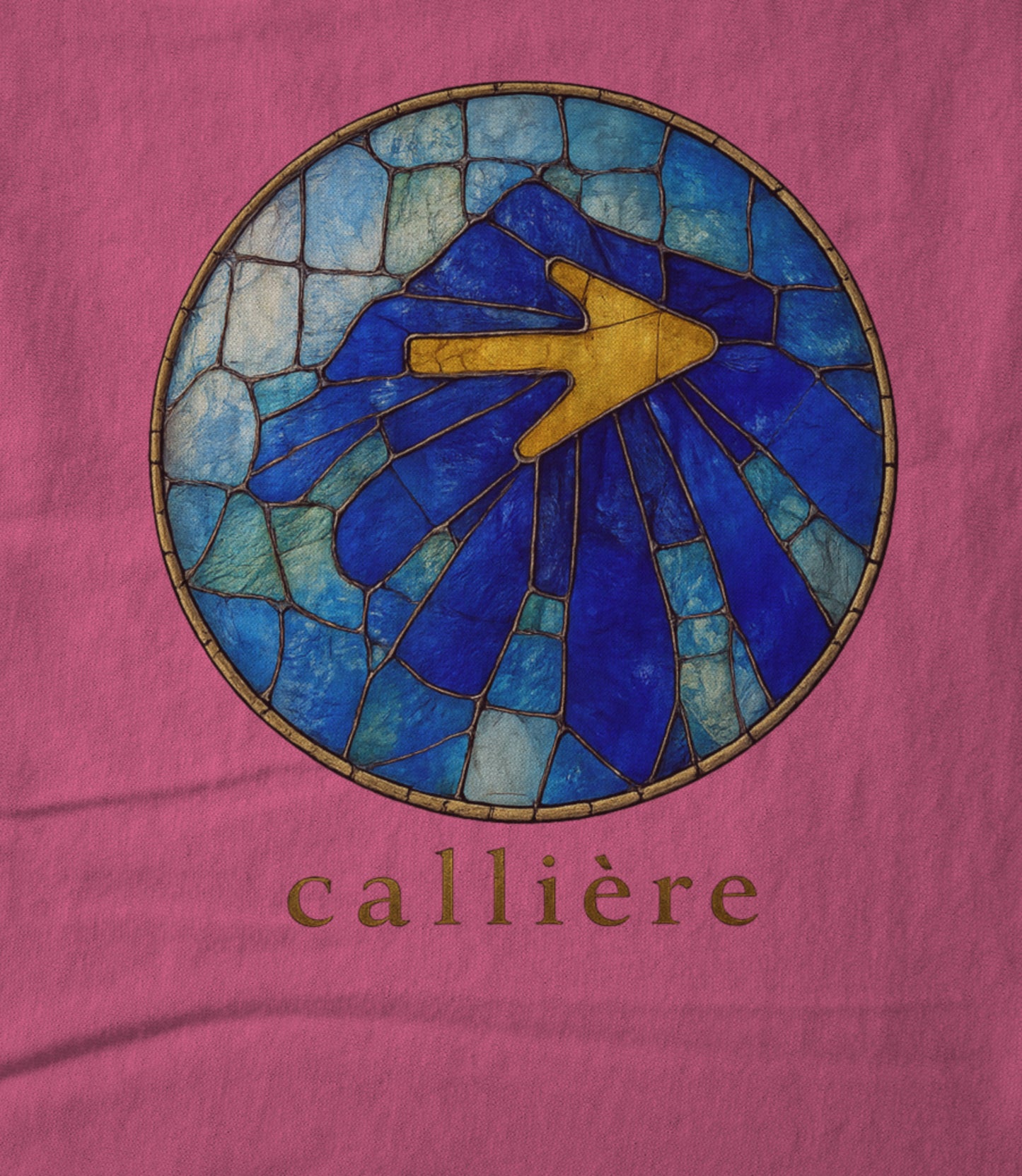 Solar Stained Glass Shell - Berry Pink Women's T-shirt