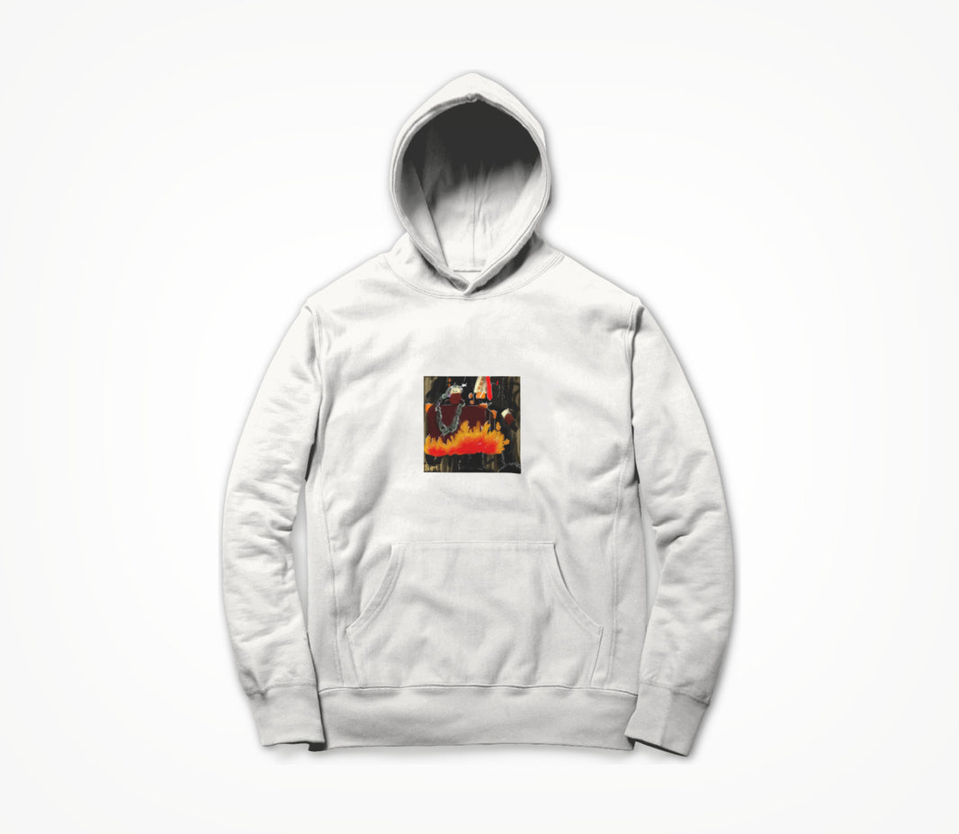 Suit & Attaché (White) Hoodie