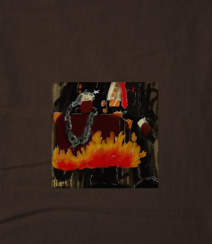 Suit & Attaché (Brown) Unisex T-shirt