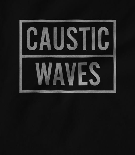 White Logo on Black Hoodie