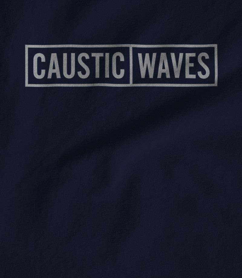 Logo on Navy