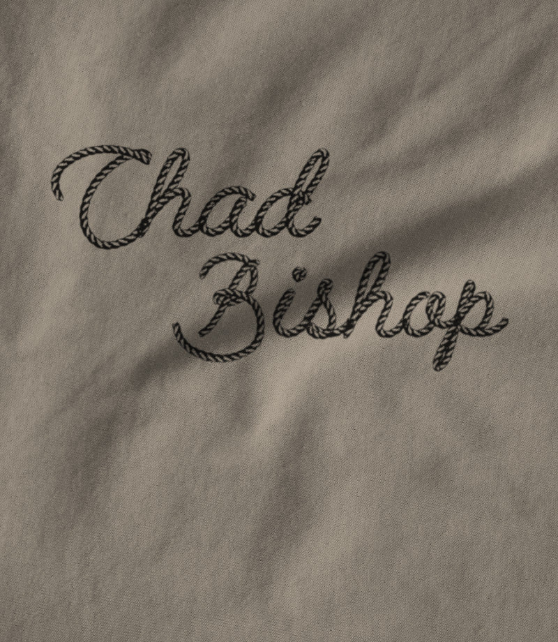 Chad Bishop Tee tan