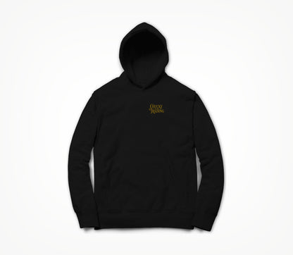 Black w/ Gold Logo Hoodie
