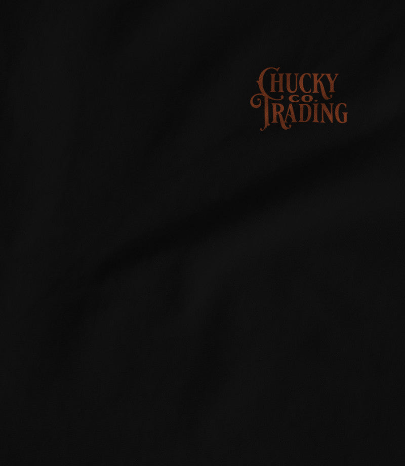 Orange Logo on Black