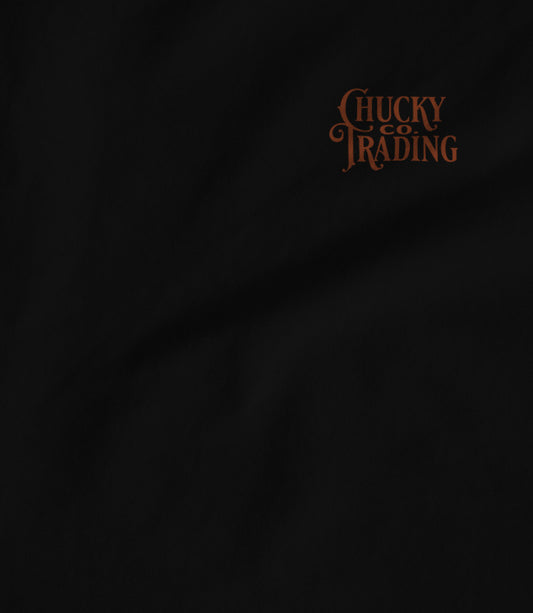 Orange Logo on Black