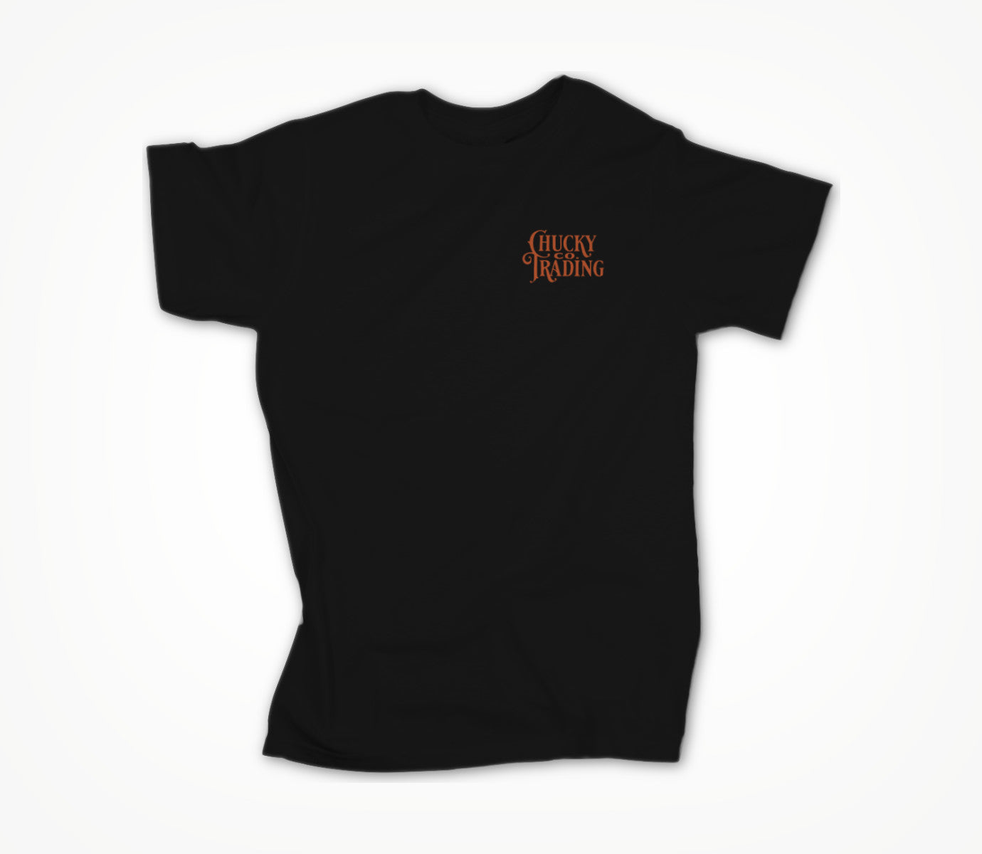 Black w/ Orange Logo Unisex T-shirt