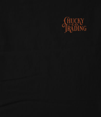 Black w/ Orange Logo Women's T-shirt