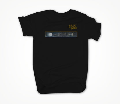 Black w/ Sky Strip Unisex T-shirt