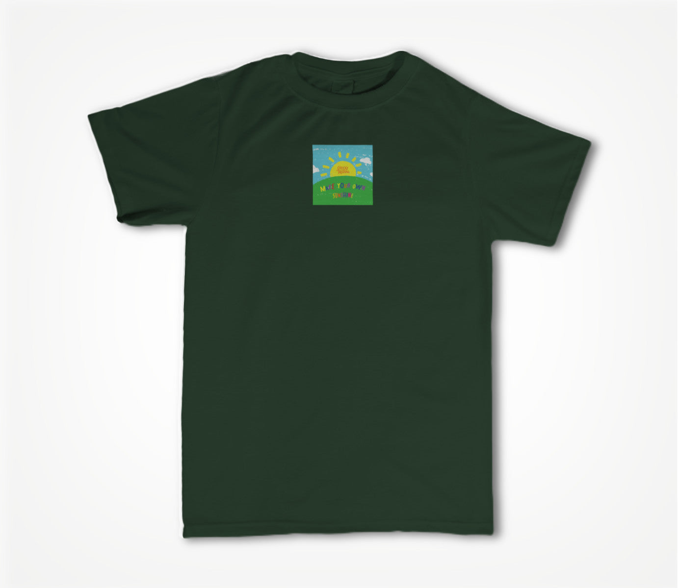 Forest Green w/ Sunshine Unisex T-shirt