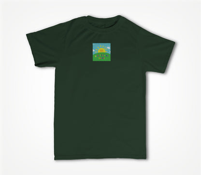 Forest Green w/ Sunshine Unisex T-shirt