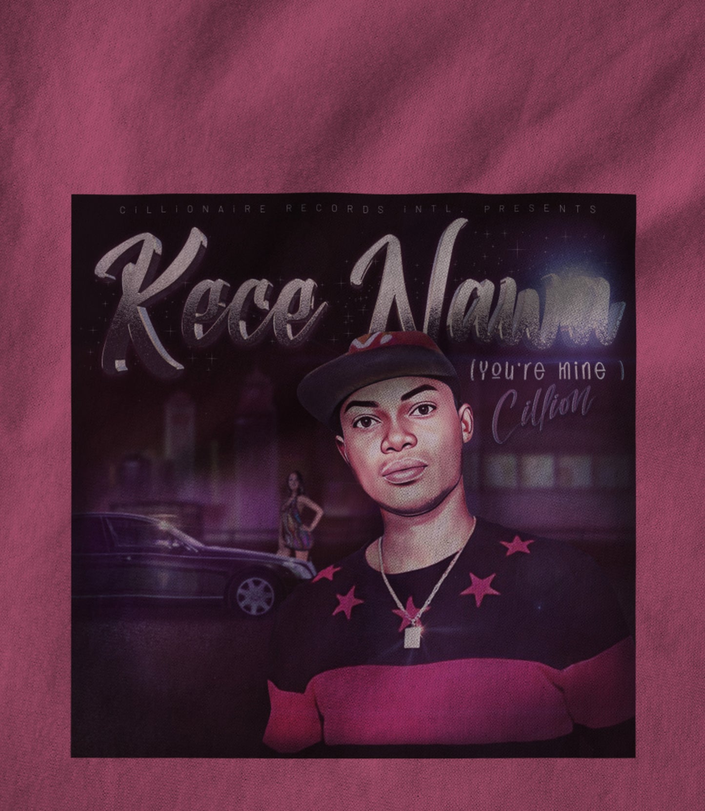 "Kece Nawa" Artwork Branded and Women's T-shirt