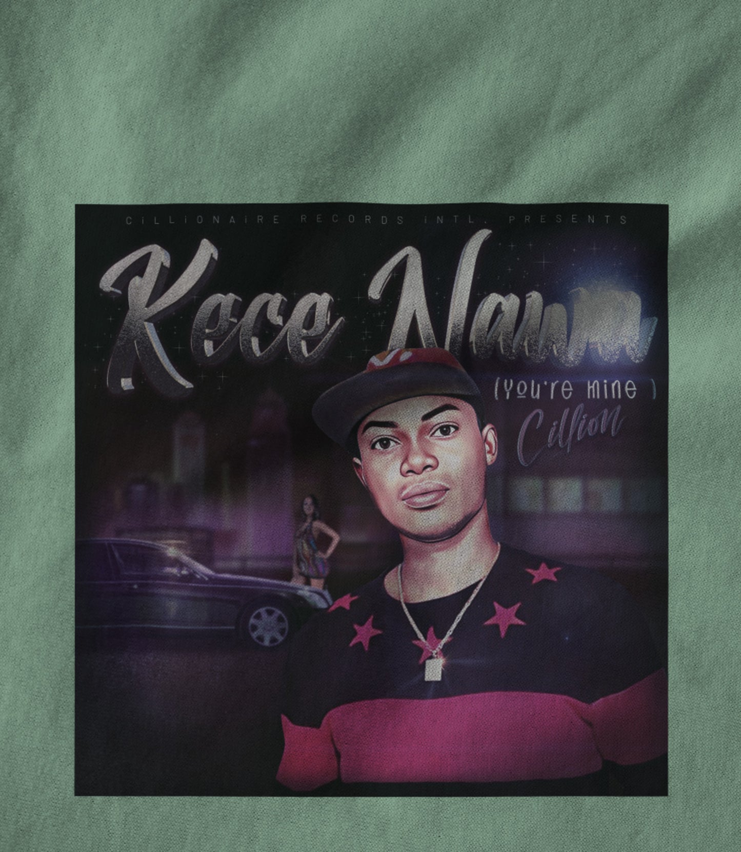 "Kece Nawa" Artwork Branded Unisex T-shirt