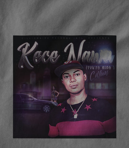 "Kece Nawa" Artwork Branded and Unisex T-shirt