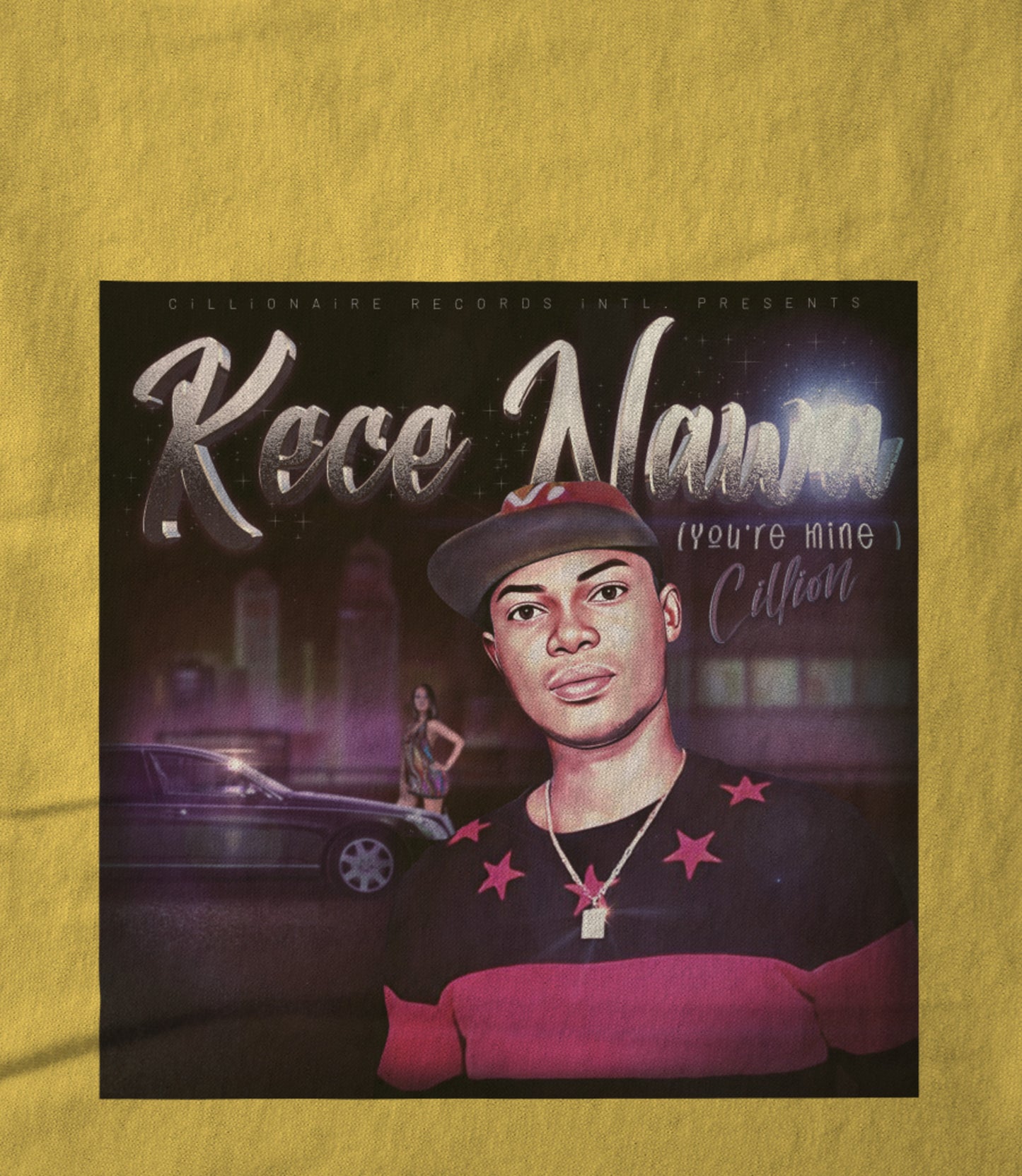"Kece Nawa" Artwork Branded Unisex T-shirt