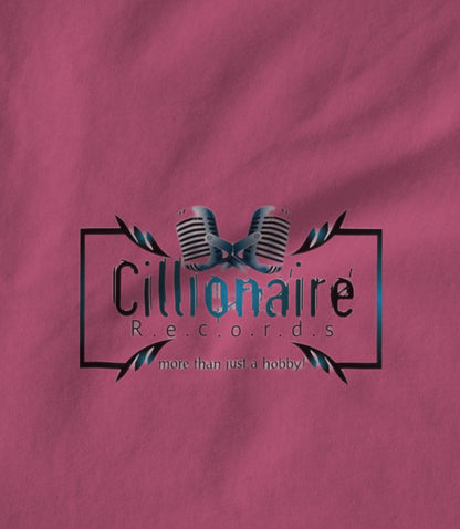 Cillionaire Records Logo Authentic and Unisex T-shirt